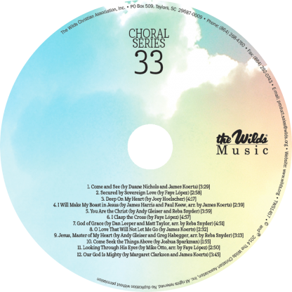 Choral Series 33 Demo CD – The Wilds Online Store