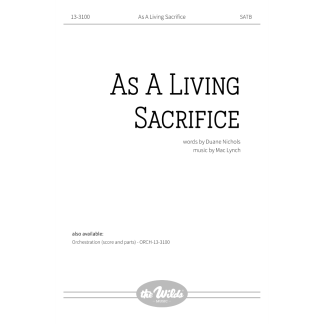 As A Living Sacrifice