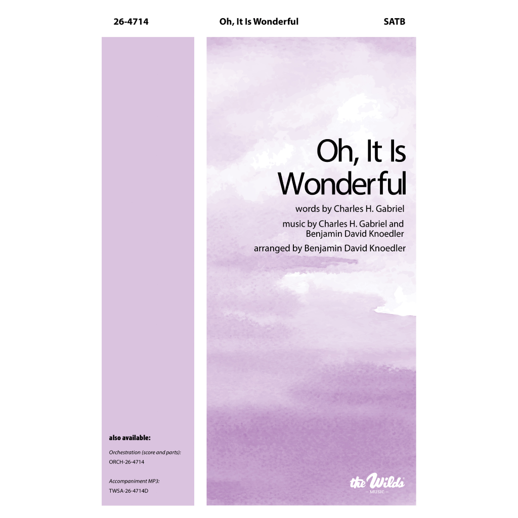 Oh, It Is Wonderful