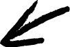 Arrow pointing down and left